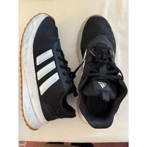 Adidas Cloudfoam Women Black White Running Shoes Size 9